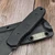 Blackside Customs Triple Black Kimura Tanto Fixed Blade Knife