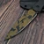 Blackside Customs Experimental Bronze Multicam Phase 7 Dagger Fixed Blade Knife
