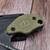 Blackside Customs Mick Strider SLCC OD Green G10 Fixed Blade