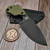 Blackside Customs Mick Strider SLCC OD Green G10 Fixed Blade
