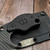 Blackside Customs Mick Strider SLCC Digicam Black G10 Flamed Titanium Fixed Blade