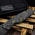 Custom Knife Factory CKF LEX Yellow Carbon Fiber 3.46" Blackwash