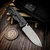 Custom Knife Factory CKF LEX Black Crystal Titanium 3.46" by EDC Lifestyle