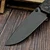 Custom Knife Factory CKF LEX Orange/Yellow Carbon Fiber 3.46" Blackwash