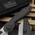 Custom Knife Factory CKF Keanison Basset Blackwash Titanium 3.12" Polished Swedge