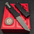 Chaves Knives Black XH Petrified Dissident OTF 3.7" T/E Stonewash by EDC Lifestyle