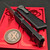 Chaves Knives Black XH Battleworn Dissident OTF 3.7" D/P Stonewash