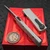 Chaves Knives Clearcoat XH Petrified Dissident OTF 3.7" D/P Two-Tone Stonewash