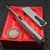 Chaves Knives Clearcoat XH Battleworn Dissident OTF 3.7" D/P Two-Tone Stonewash