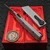 Chaves Knives Clearcoat XH Battleworn Dissident OTF 3.7" T/E Two-Tone Stonewash