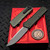 Chaves Knives OD Green XH Battleworn Dissident OTF 3.7" D/P Two-Tone Stonewash by EDC Lifestyle