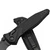 Microtech Socom Ram-Lok Black Shadow Aluminum Frag 4.00" T/E DLC 161RL-1DLCTFRSH
