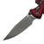 Microtech Socom Ram-Lok Merlot Aluminum Frag 4.00" S/E Apocalyptic 160RL-10APFRMR
