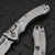 Microtech Amphibian Mini Ram-Lok Frag Titanium 3.25" S/E Stonewash Blue Ti Accent Marfione Select 137MRL-10FRMS2