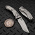 Microtech Amphibian Mini Ram-Lok Frag Titanium 3.25" S/E Stonewash Bronze Ti Accent Marfione Select 137MRL-10FRMS1 by EDC Lifestyle