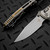 MICROTECH SOCOM RAM-LOK STONEWASH CLIP POINT SLAB SIDE TITANIUM W/BRONZE TI ACCENT MARFIONE SELECT 160RLS-10MS2