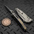 MICROTECH SOCOM RAM-LOK STONEWASH CLIP POINT SLAB SIDE TITANIUM W/BRONZE TI ACCENT MARFIONE SELECT 160RLS-10MS2