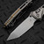 MICROTECH SOCOM RAM-LOK T/E STONEWASH TITANIUM TEXTURED INLAY W/BRONZE TI ACCENT MARFIONE SELECT 161RL-10MS2