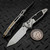 MICROTECH SOCOM RAM-LOK T/E STONEWASH TITANIUM TEXTURED INLAY W/BRONZE TI ACCENT MARFIONE SELECT 161RL-10MS2 by EDC Lifestyle