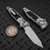 Microtech Socom Ram-Lok Textured Inlay Titanium w/Blue TI Accent 4.00" T/E Stonewash Marfione Select 161RL-10MS3 by EDC Lifestyle