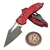 Microtech M-Stitch Ram-Lok Manual Frag Red Apocalyptic 3.0" S/E 169MRL-10APFRRD by EDC Lifestyle