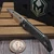 Heretic Custom Koschei S/E Mirror Polish Carbon Fiber Scales Abalone Button Manual Crossbar Lock