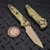 MICROTECH SOCOM RAM-LOK BRONZED STONEWASH TANTO EDGE ANTIQUE GOLD FRAG TITANIUM W/BRONZE TI ACCENT MARFIONE SELECT 161RL-13FRMS2 by EDC Lifestyle