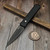 Pro-Tech Godfather 921-DARK DLC Satin Blade, Black Lip Pearl Button - Preowned