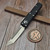 Microtech Black UTX-85 T/E Satin 233-4 S/N 13528 - Preowned