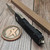 Microtech Black UTX-85 T/E Satin 233-4 S/N 13528 - Preowned