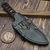 Borka Blades No Name Fighter DLC Fixed Blade Tsuka Wap Stingray Inlay - Preowned