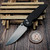 Pro-Tech Knives TR-3 Integrity Black Relic Texture 3.35" Stonewash INT1105 by EDC Lifestyle