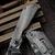 Mick Strider Knives SNG Stonewash CC Radius Titanium 3.5" Ghost Stripe