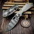 Mick Strider Knives SNG Stonewash Radius Titanium 3.5" Ghost Stripe BY EDC Lifestyle