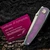 Sharknivco Waka V4.9 Titanium W/ Pink Camoquartz RWL34 Polished Stonewash