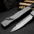 Marfione Custom/Sean Marfione Halo V Double Vapor Blast Titanium Mirror Polish Clip Point Carbon Fiber Inlays DLC HW