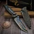 Marfione Custom/Sean Marfione Socom Elite Manual T/E '97 Grind Flamed Titanium Blade Slab Side Carbon Fiber Flamed Ti Accent Bronzed Ti HW