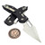 Microtech Stitch Ram-Lok Black Frag Aluminum 3.7" S/E Stonewash 169RL-10FR