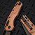Microtech MSI Ram-Lok Frag Copper DLC Stonewash DLC Ti Accent Marfione Select 210-1DLCTFRMS4