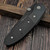 Microtech Lightfoot LCC Double Action Carbon Fiber Black Serrated S30V S/N 7977 - Preowned
