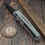 Heretic Blizzard Pariah Auto Drop Point H048-4A-BLZ - Preowned