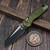Microtech MSI Mini OD Green Frag Aluminum 210M-1FROD - Preowned S2