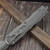 Microtech Dirac Delta Natural Clear D/E Apocalyptic 227-10APNC S/N 17169 - Preowned