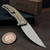 Shirogorov Knives Ursus Q95 Bronze Titanium 3.75" Stonewash D/P