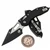 Microtech Stitch Ram-Lok Black Aluminum 3.7" S/E 169RL-1 by EDC Lifestyle