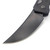 Microtech/Bastinelli Brachial 268A-1DLCTSH DLC Shadow Tactical AUTO Folding Knife 3.5"