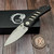 Yan Knives Chevron TS - Titanium w/Weave Carbon Fiber 3.25" Magnacut by EDC Lifestyle