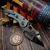 Borka Blades Marfione Custom Stitch Cosmic Titanium W/ Green Pivot Collar Rock Grind Backspacer S/E Rockstar DLC Diamondwash by EDC Lifestyle