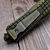 Microtech Combat Troodon Frag OFF Grenade Green W/ Grenade Lanyard 4" D/E Apocalyptic Double Reverse Full Serrated 142-DR12APFOGG