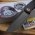 BergBlades Mini Alpha Frame Lock Black Ti DLC W/ Rose Gold HW 3.1" S90V DLC Polished Stonewash